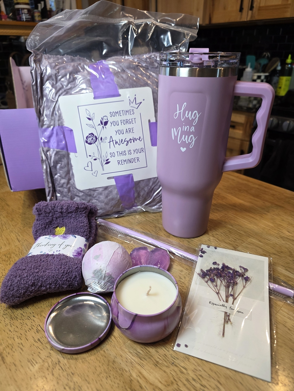 Lavender "Hug in a Mug" Gift Set